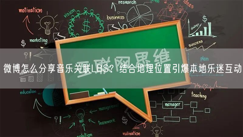微博怎么分享音乐关联LBS？结合地理位置引爆本地乐迷互动