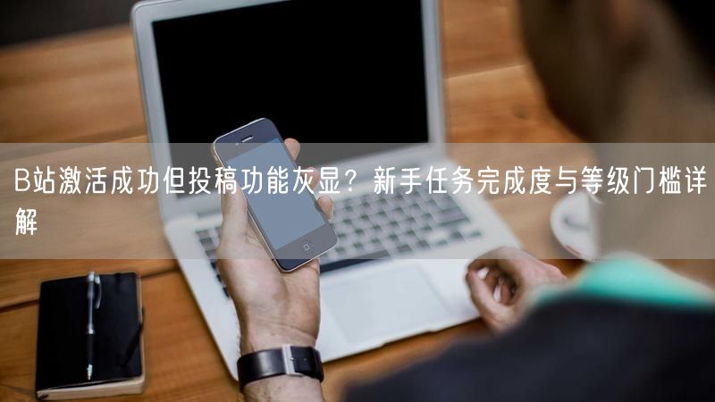 B站激活成功但投稿功能灰显？新手任务完成度与等级门槛详解